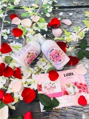 Sữa tắm Louis Oudh Rose & Black Pepper - không còn nỗi lo mùi hôi